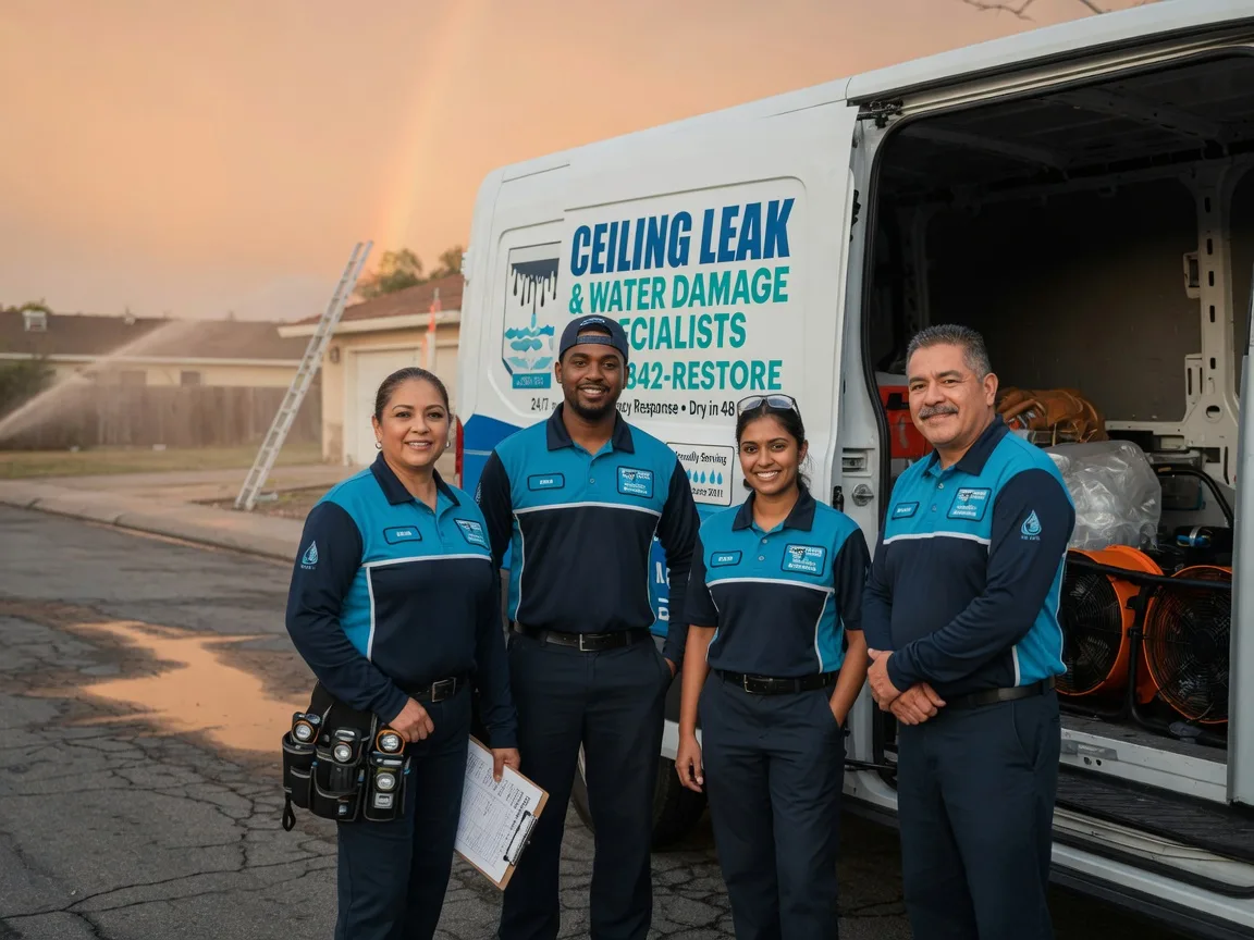 Ceiling Leak Cleanup company in East Barre, VT