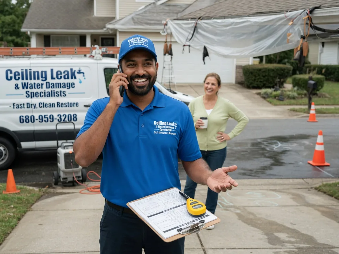 Ceiling Leak Cleanup East Barre, VT FAQs
